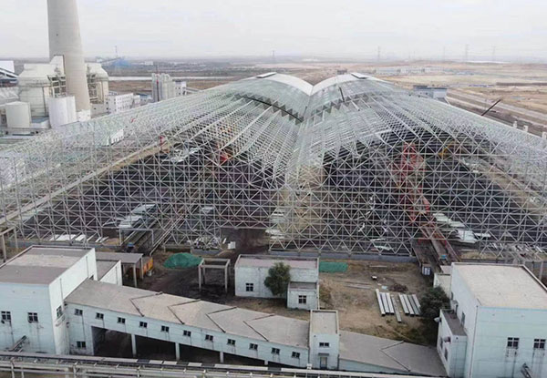 國家電廠封煤工程，FRP采光板項目