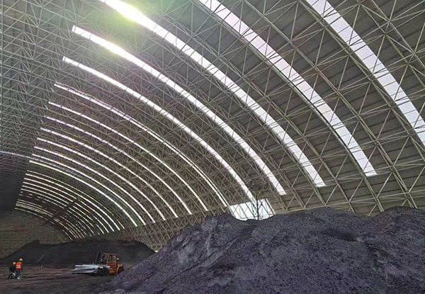 國家電廠封煤工程，FRP采光板項目